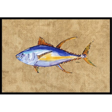 Carolines Treasures 18 x 27 In. Tuna Fish Indoor or Outdoor Mat 8817MAT